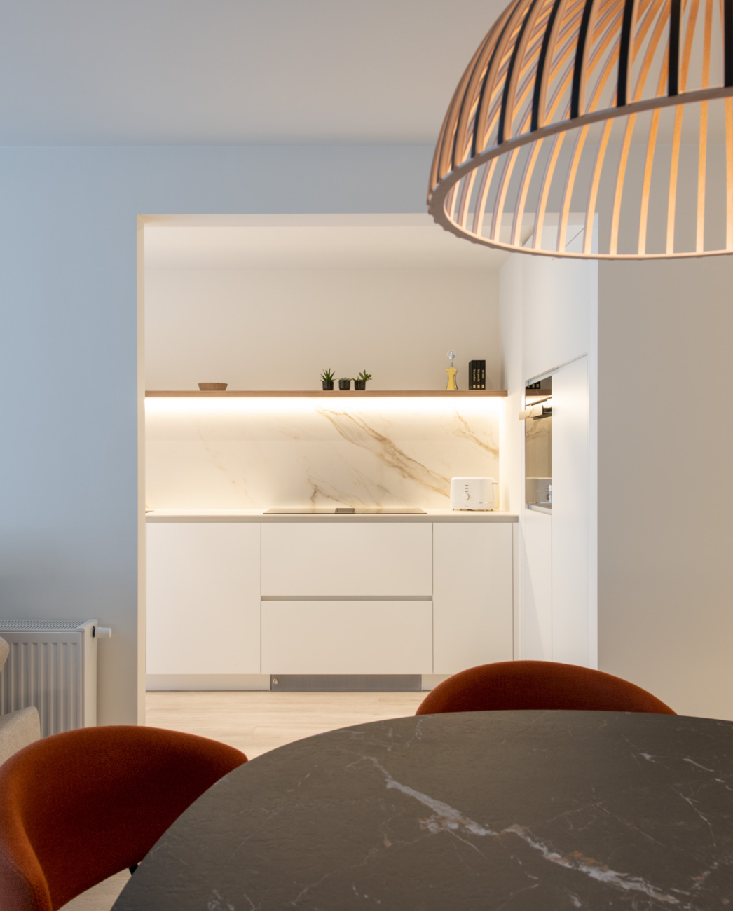 Totaalrenovatie appartement Koksijde interieur renovatie maatwerk ontwerp 4